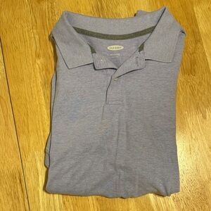 Old Navy Men's Light Purple Polo Shirt